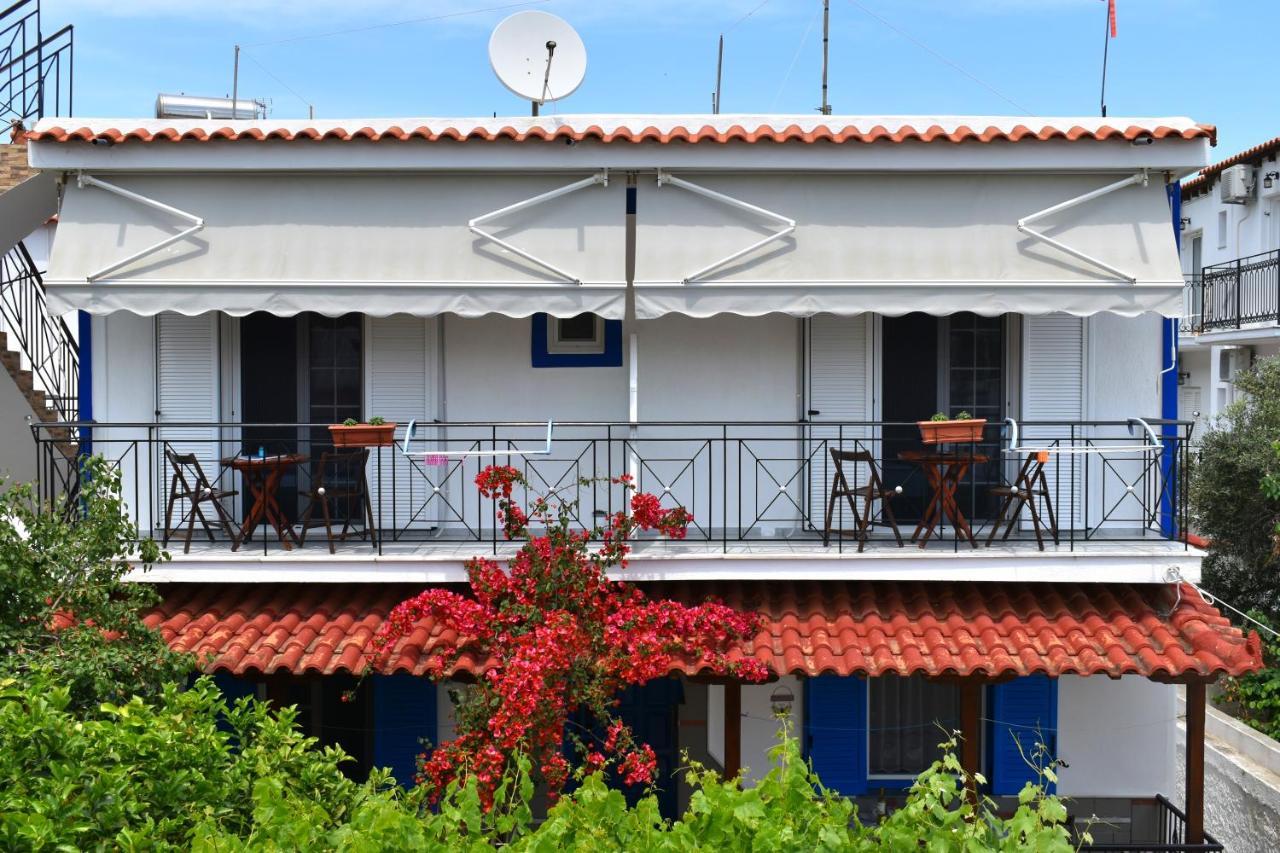 Pansion Pandora Daire İskados Dış mekan fotoğraf