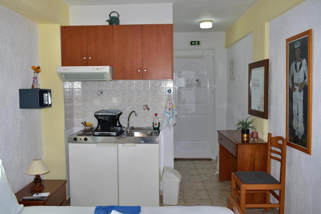 Pansion Pandora Daire İskados Dış mekan fotoğraf