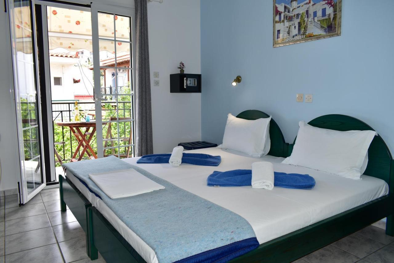 Pansion Pandora Daire İskados Dış mekan fotoğraf