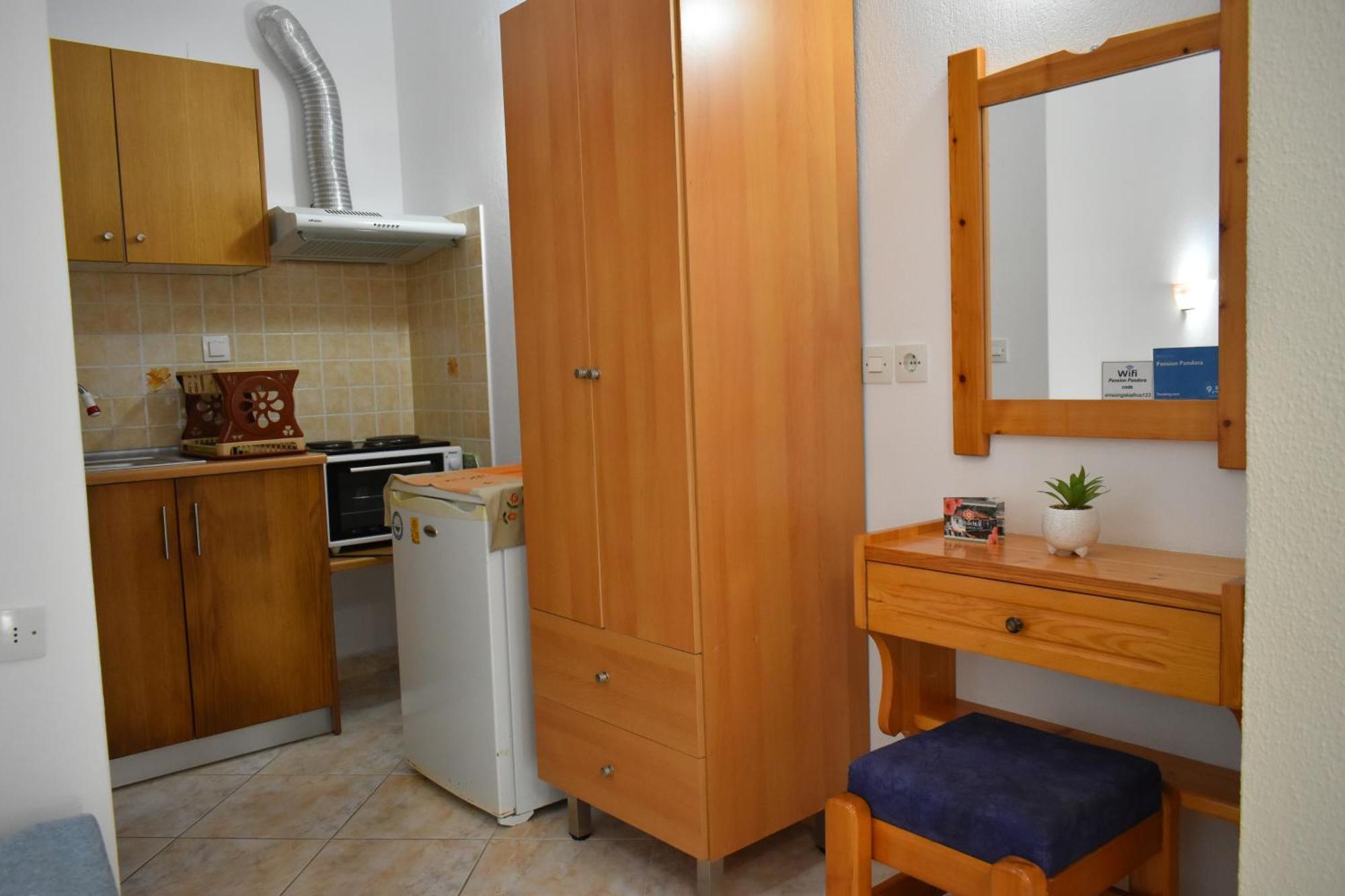 Pansion Pandora Daire İskados Dış mekan fotoğraf
